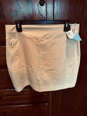 Women's Active Skort in Light Yellow - Versatile Athletic Skort